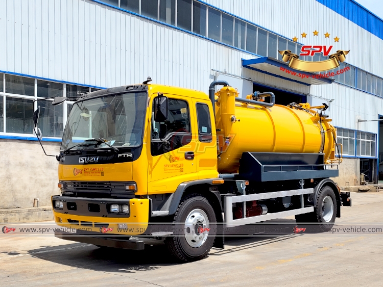 8,000 Litres Combined Vacuum Jet ISUZU - LF